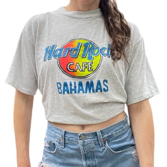VTG Hard Rock Bahamas Single Stitch Tee - Picture 1 of 6